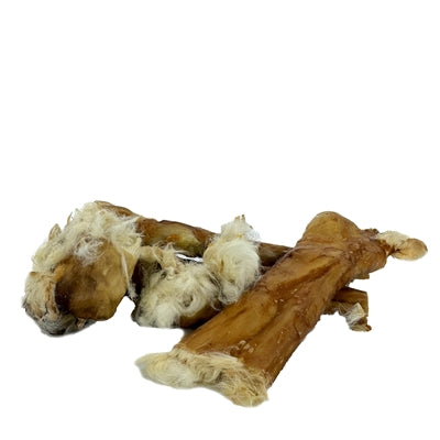 Petsnack Kaninchen Jacken Nahaufnahme – natürlicher Kausnack Kaninchenfleisch Hund Detail