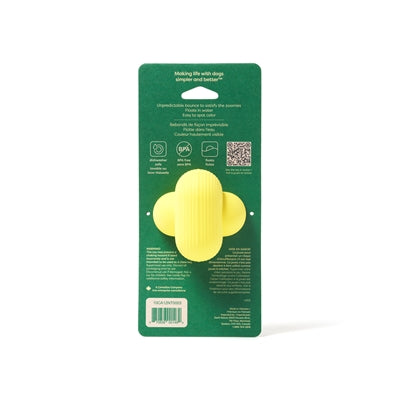 Earth Rated Apportierspielzeug Gummi seitlich – Hundespielzeug Apportieren Textur Gummi Profil