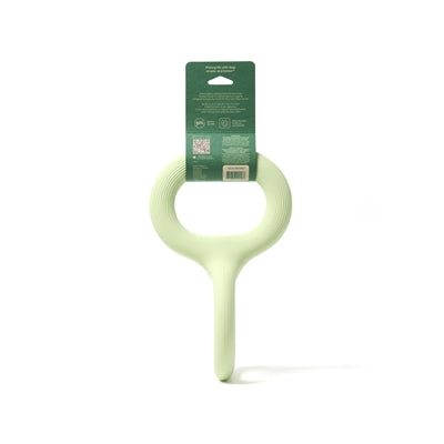 Earth Rated Tug Toy Gummi Detailansicht – Hundespielzeug Zerrspielzeug Gummi Textur Nahaufnahme