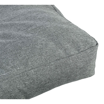 Trixie Hundekissen Nio wasserabweisend dunkelgrau – Hundematte outdoor robust pflegeleicht Liegeplatz