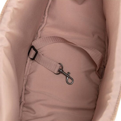 Trixie Bethany Bauchtasche Blush Nahaufnahme – praktische Hundebesitzer-Tasche Gürtel Detail