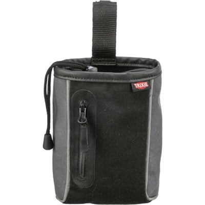 Trixie 2-in-1 Belohnungsbeutel sortiert Nahaufnahme – Snacktasche Leckerli Training geöffnet Detail