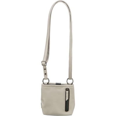 Trixie Belohnungstasche Citystyle Grau Detailansicht – Leckerli-Tasche Hundetraining Gassi seitlich