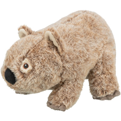 Trixie Wombat Plüsch recycelt Hundespielzeug – Plüschtier nachhaltig weich robust Kuscheltier