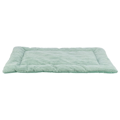 Trixie Liegematte Jonna aus geripptem Samt in Salbeigrün für Hunde