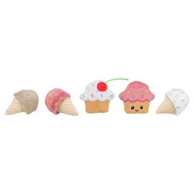 Trixie Eiscreme Oder Cupcake Plüsch Mit Katzenminze Sortiert