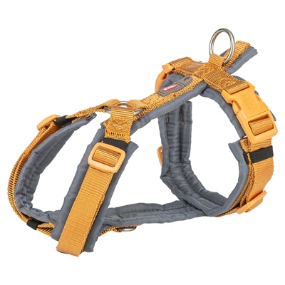 Trixie Hundeleine Premium Verstellbar Olivgrün Detailansicht – verstellbare Führleine oliv Karabiner Nahaufnahme