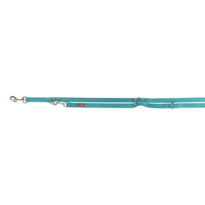 Trixie Hundehalsband Premium Taupe Detailansicht – Halsband beige Nylon Schnalle Nahaufnahme