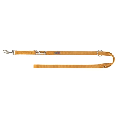Trixie Hundehalsband Premium Olivgrün seitlich – Halsband verstellbar Metallring Detail