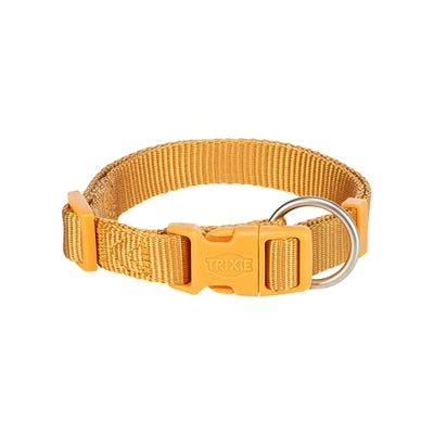 Trixie Hundegeschirr Premium H-Rig Karamell seitlich – Geschirr Schnalle Metallring Detail