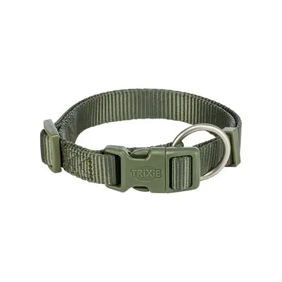 Trixie Hundehalsband Premium Olivgrün