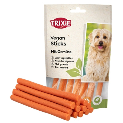 Trixie vegane Sticks mit Gemüse – pflanzliche Hundesnacks ohne tierische Zutaten