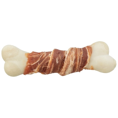 Trixie marmorierte Entchen Snack Nahaufnahme – Leckerli Hund Ente Kabeljau Textur Detail