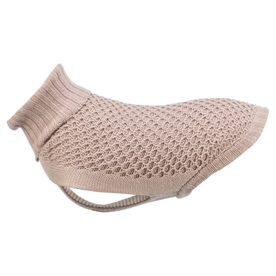Trixie Hundepullover Norwood blush – Frontansicht kuscheliger Strickpulli