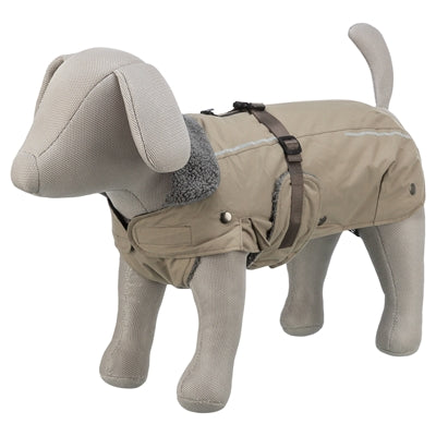 Trixie Rouen Hundebekleidung sand – Seitenansicht mit Verschluss