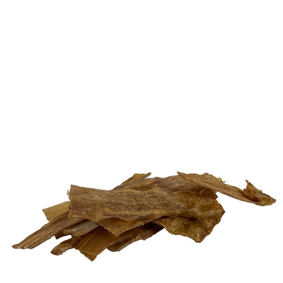 Petsnack Büffel-Jerky Nahaufnahme – Kausnack Büffel getrocknet Hunde Verpackung Rückseite