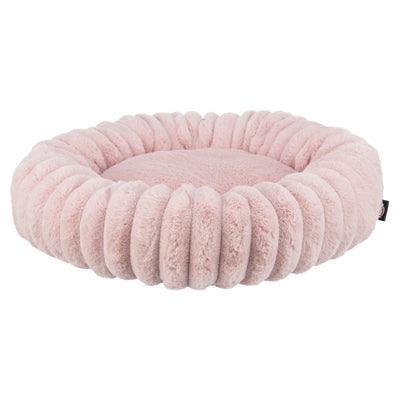 Trixie Hundekorb Lonni rund rosa – kuscheliges rundes Hundebett in Rosa