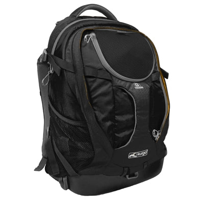 Kurgo G-Train Hunderucksack schwarz – bequemer Reiserucksack für Hund und Halter