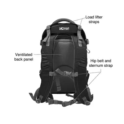 Kurgo G-Train Rucksack Schwarz