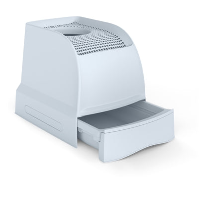 Imac Katzentoilette Frida mit Schublade hellblau – hygienisches Katzenklo mit Auszug