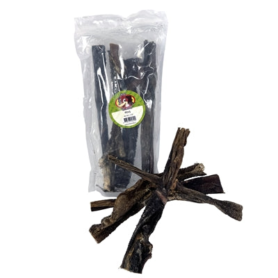 Petsnack Pansenstifte 30cm Kausnack Verpackungsansicht mit Produktinformation
