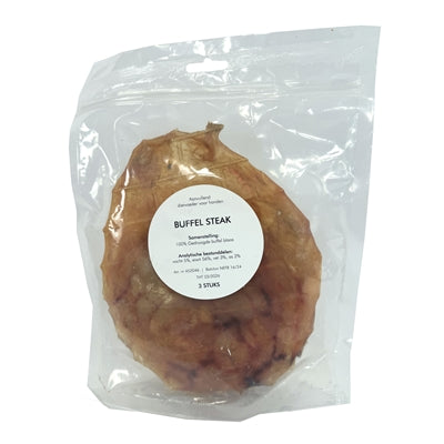 Petsnack Buffel Steak Verpackung – natürlicher proteinreicher Hundesnack