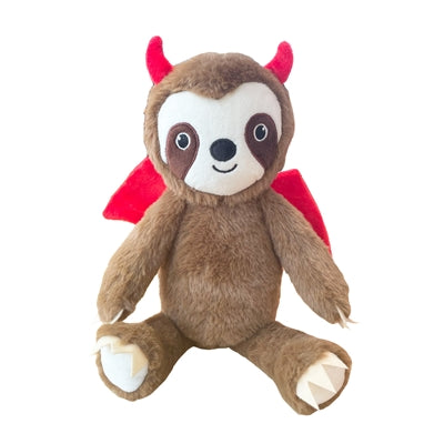Happy Pet Demon Sloth – lustiges Faultier-Plüschspielzeug für Hunde mit Quietscher