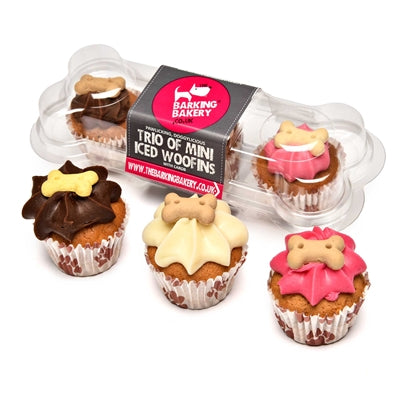The Barking Bakery Mini-Eiswaffeln Vanille & Johannisbrot – Hundekekse in Waffelform