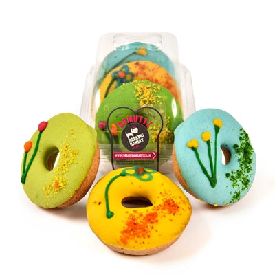 The Barking Bakery Domuttz sortiert – bunte Donut-Leckerlis für Hunde im Sortiment