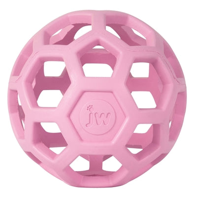 JW Hol-Ee Roller Trend-Ee rosa Hundespielzeug Größenvergleich