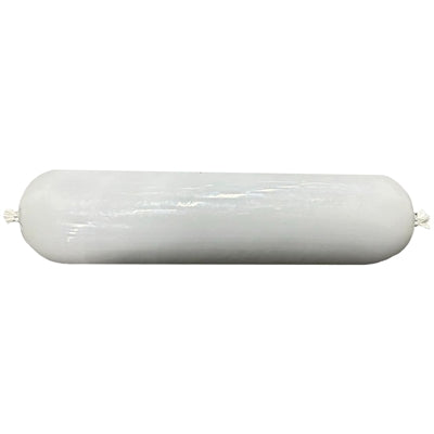 Freds Frischfleischwurst Lachs Kennelpack Rückseite – glutenfreies Hundefutter Inhaltsstoffe Detail