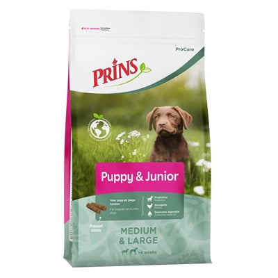Prins ProCare Puppy/Junior – Welpenfutter für gesundes Wachstum und starke Knochen