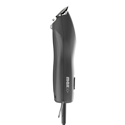 Wahl Max50+ Schermaschine Seitenansicht – leistungsstarkes Schergerät mit Zubehör