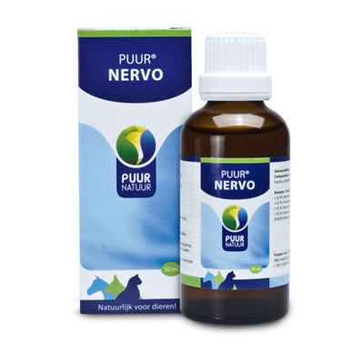 Puur Natuur Nervo – natürliches Ergänzungsmittel zur Unterstützung des Nervensystems bei Haustieren