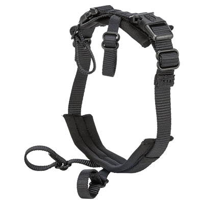 Trixie Panikadapter Hundegeschirr Nahaufnahme – Schnellverschluss Steg Befestigung Detail