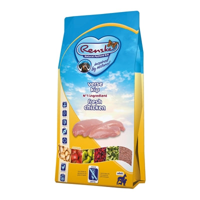 Renske Super Premium Adult Hühnerfutter getreidefrei hypoallergen für empfindliche Hunde