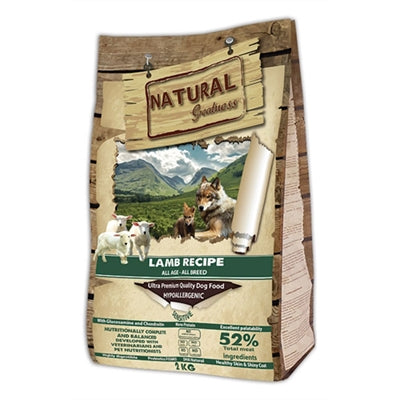 Natural Greatness Lammfromm Mini – getreidefreies Trockenfutter für kleine Hunde