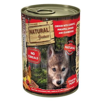 Natural Greatness Huhn mit Karotten und Ananas – Nassfutter für Hunde