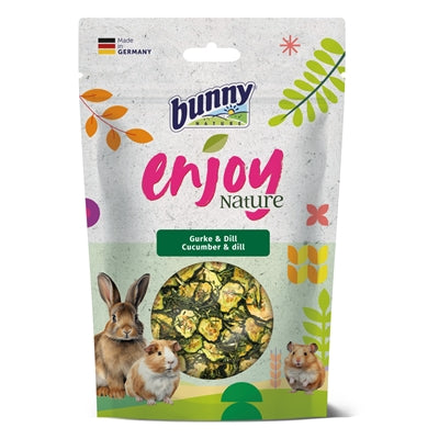 Bunny Nature EnjoyNature Gurke und Dill Snack, natürlicher Leckerbissen für Kaninchen