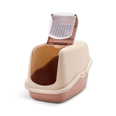Savic Katzentoilette Nestor Champagner Rosa / Terracotta