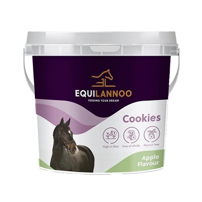 Equilannoo Apfelkekse für Pferde – leckere Pferdeleckerlis mit Apfelgeschmack