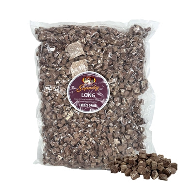 Petsnack Superdry Rinderlunge gefriergetrocknet natürlicher Kausnack für Hunde