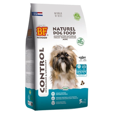 BF Petfood Control Trockenfutter für kleine Rassen, kalorienreduziert für Gewichtskontrolle