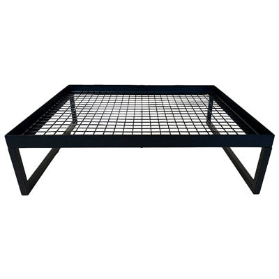 Bia Hundebett schwarz komfortables Liegekissen für Hunde waschbarer Bezug