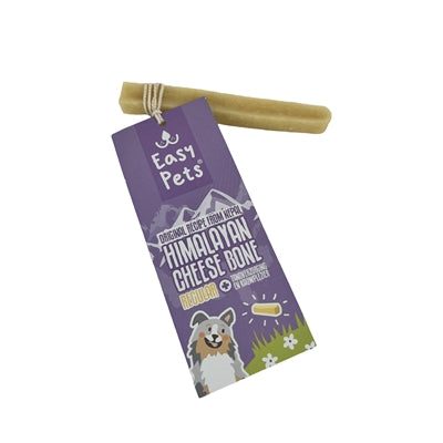 Easypets Himalaya-Käse Knochen Detailansicht – natürlicher Yak-Kausnack für langanhaltenden Kauspaß