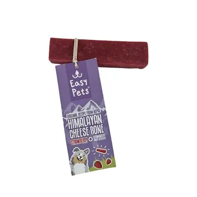 Easypets Himalayan Käse Knochen Erdbeere