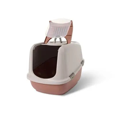 Savic Katzenklo Nestor Jumbo Champagner Rosa / Terracotta