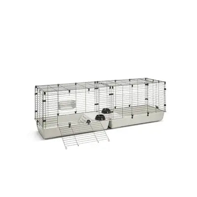 Savic Clubix 200 Nagetierkäfig Schwarz / Hellgrau