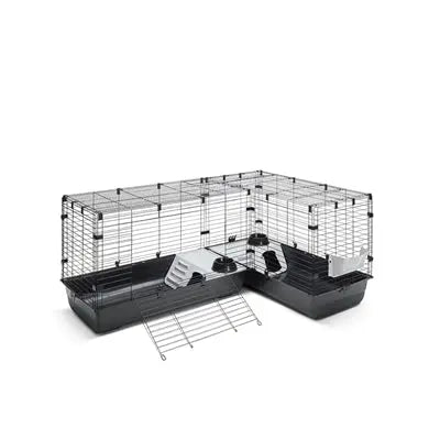Savic Clubix Ecke Nagetierkäfig Schwarz