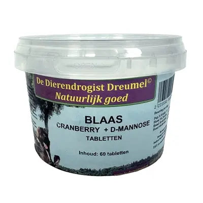 Dierendrogist Blase / Cranberry / D-Mannose Tabletten